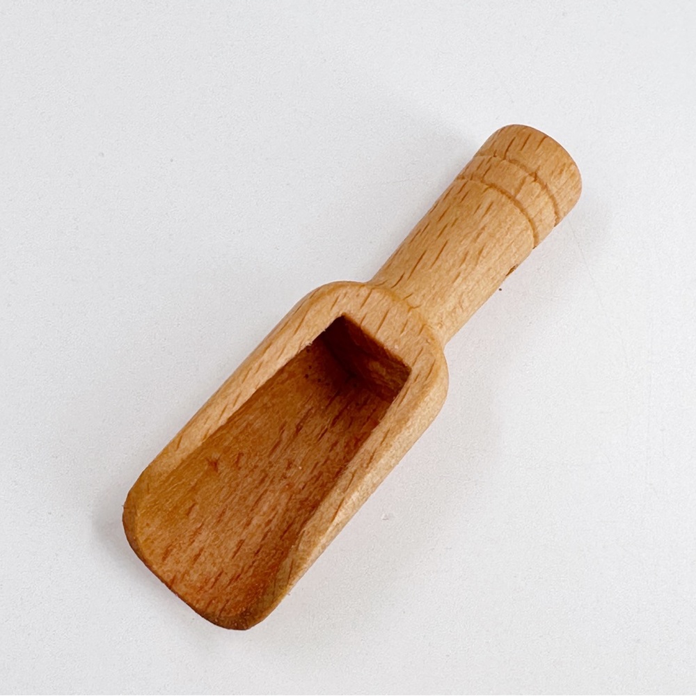 Mini Salt Spoon Set of 3 | Bamboo Scoop for Coffee, Spices, Sugar, Bath Salts - Picture 2 of 7